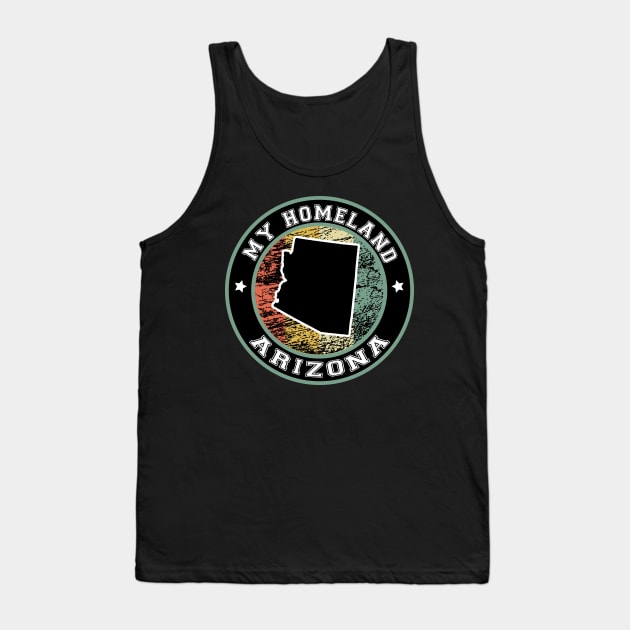 Homeland Arizona state USA vintage Tank Top by LiquidLine